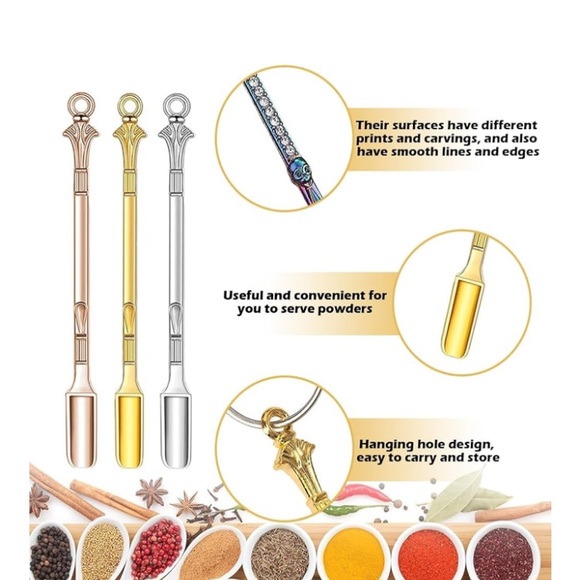 Mini Metal Spoons - Picture 9 of 11